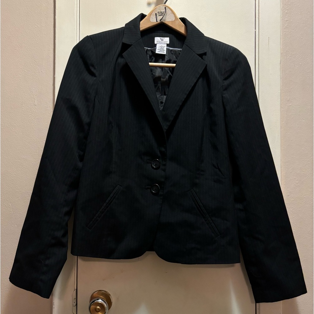 Pinstripe blazer